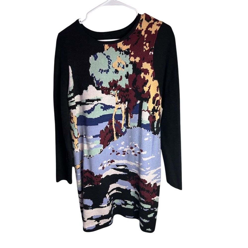 Maeve by Anthropologie Women's Scenic Mini Sweater Dress Size S